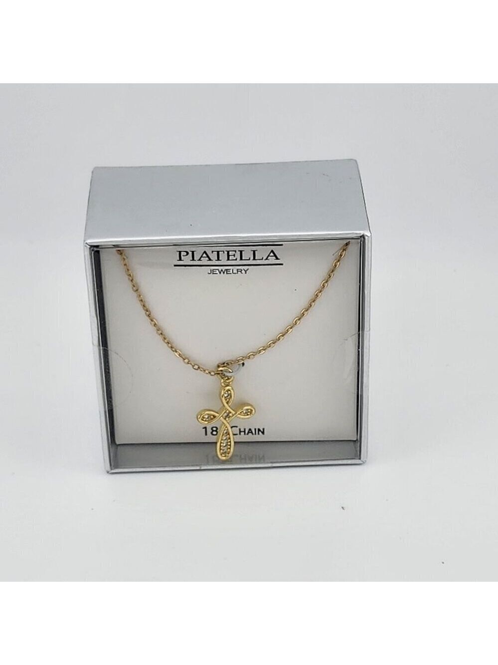 Brand New Cross Twist Necklace
